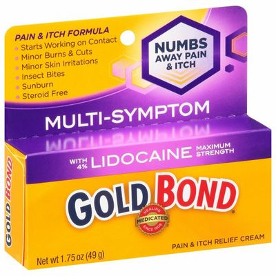 Gold Bond Pain & Itch Relief, Multi-Symptom, Maximum Strength, Cream