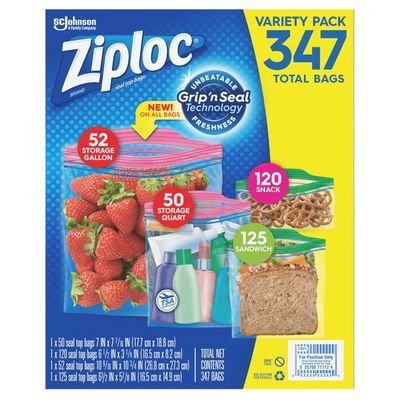 Ziploc Variety Pack