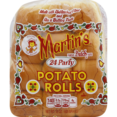 Martin's Potato Rolls, Party
