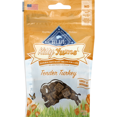 Blue Treats for Cats, Natural Soft-Moist, Tender Turkey