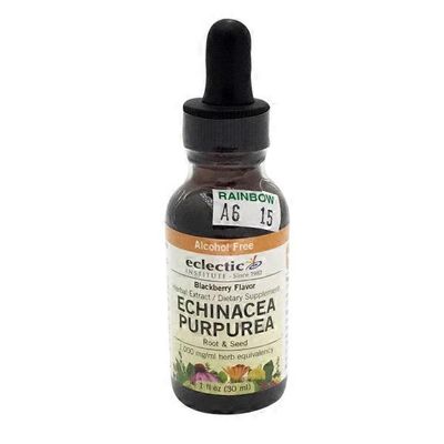 Eclectic Institute Blackberry Flavor Echinacea Purpurea Herbal Extract