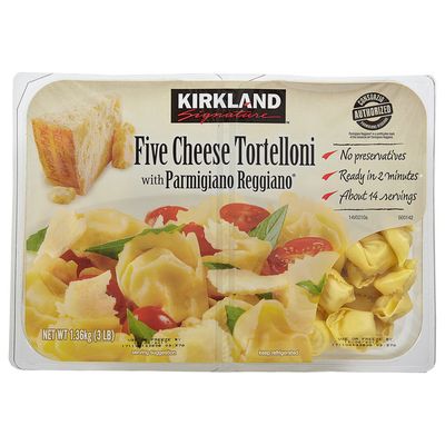 Kirkland Signature Five Cheese Tortelloni, 2 x 24 oz