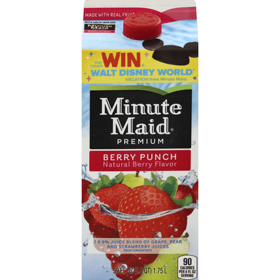 Minute Maid Berry Punch Flavored Fruit Juice