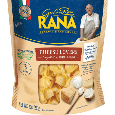 Giovanni Rana Cheese Lovers Tortelloni Refrigerated Pasta
