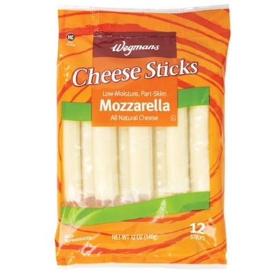 Wegmans String Cheese, 12 sticks