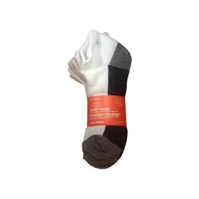 Joe Fresh 3-6 White Boys Sport Crew Socks