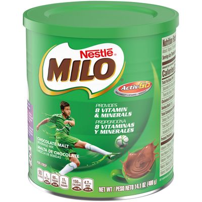 Milo's Activ-Go Chocolate Malt Powder Drink Mix