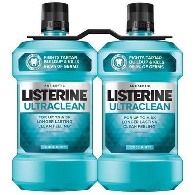 Listerine Ultraclean Cool Mint Antiseptic Mouthwash