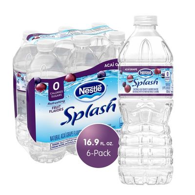 Nestle Pure Life Splash Acai Grape Flavored Water