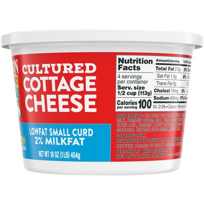 Horizon Organic Lowfat Small Curd Cultured Cottage Cheese