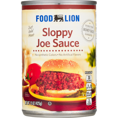 Food Lion Sloppy Joe Sauce