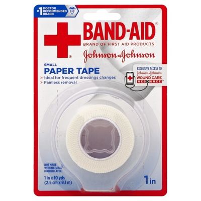 Band-Aid Brand Of First Aid Products Hurt-Free Paper Tape