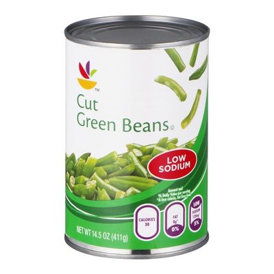 SB Cut Green Beans Low Sodium
