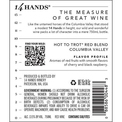 14 Hands Hot To Trot Red Blend