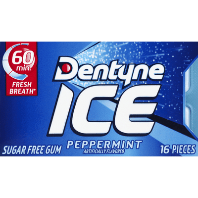 Dentyne Ice Pepermint Sugar Free Gum