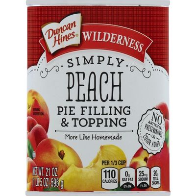 Duncan Hines Pie Filling & Topping, Peach