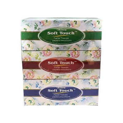 Soft Touch 3 Ply Ultra Tissue Box