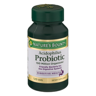Nature's Bounty Probiotic, Acidophilus, Tablets