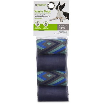 So Phresh Blue Pick It Up Dog Waste Bags