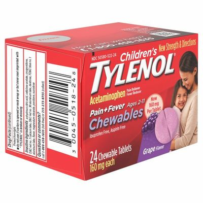 TYLENOL Chewables, Grape