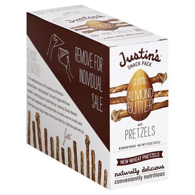 Justin's Snack Pack, Classic Almond Butter with Pretzels