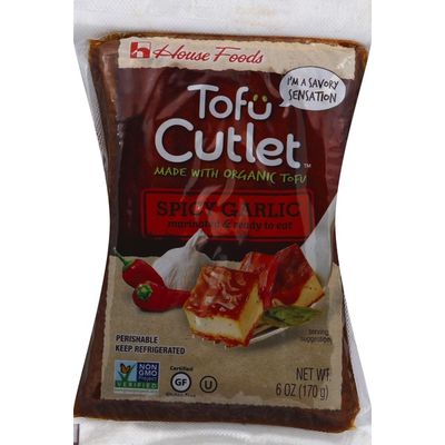 House Foods Tofu, Spicy Garlic, Cutlet