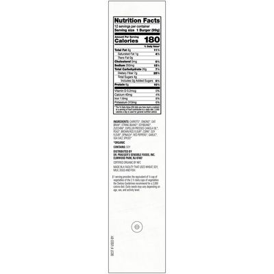 Dr. Praeger's Organic California Veggie Burgers