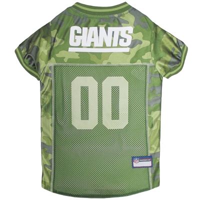 Pets First Large New York Giants Camo Dog Jersey