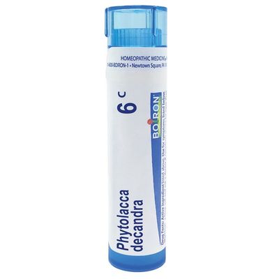 Boiron Phytolacca Decandra 6C, Homeopathic Medicine for Sore Throat