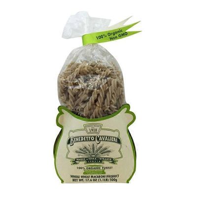 Benedetto Cavalieri Organic Whole Wheat Fusili Pasta