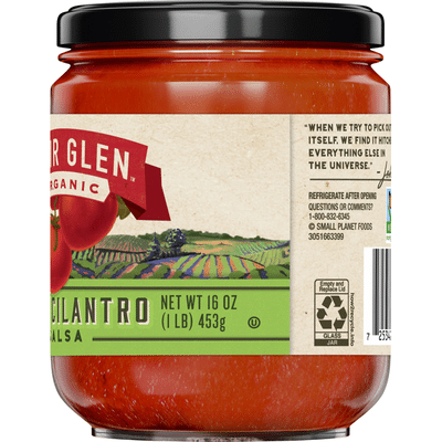 Muir Glen Salsa, Garlic Cilantro