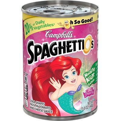 Campbell's® SpaghettiOs® Disney Princesses Shaped Pasta