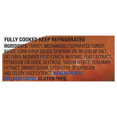 Butterball Turkey Sausage, Hardwood Smoked