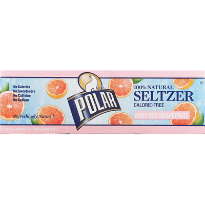 Polar Seltzer, Ruby Red Grapefruit