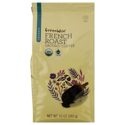 GreenWise Organic Ground Dark French Roast Coffee 10.0 oz BAG
