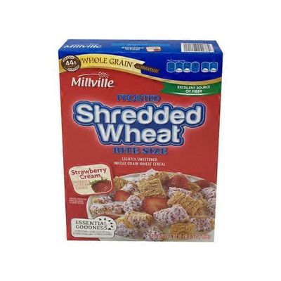 Millville Strawberry Frosted Shredded Wheat