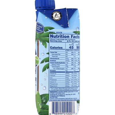 Vita Coco Coconut Water, Pure