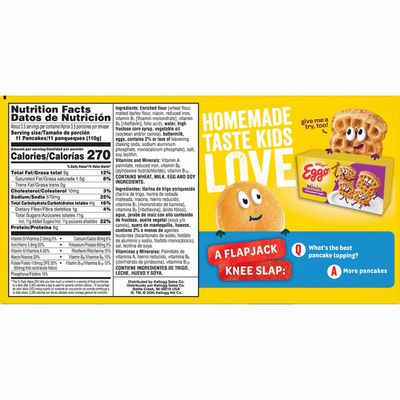 Eggo Mini Frozen Pancakes, Frozen Breakfast, All Day Kids Snacks, Original