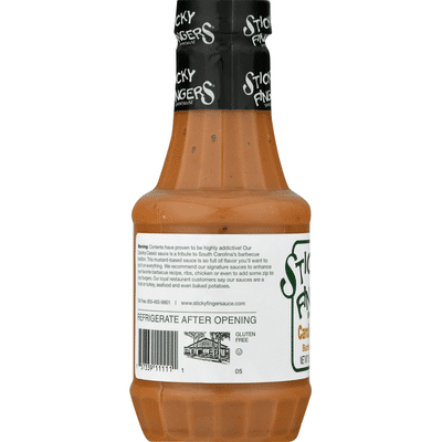 Sticky Fingers Smokehouse Barbecue Sauce, Carolina Classic