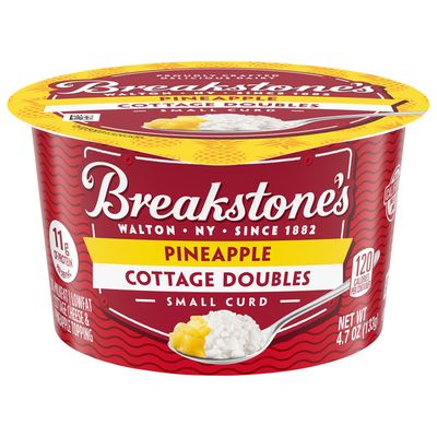 Breakstone'S Cottage Doubles Cottage Cheese & Pineapple Topping