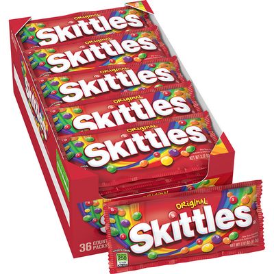 Skittles Original Fruity Chewy Candy Box