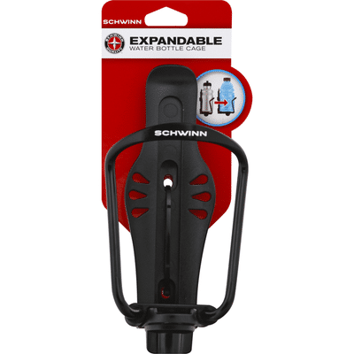 schwinn bike water bottle cage expandable