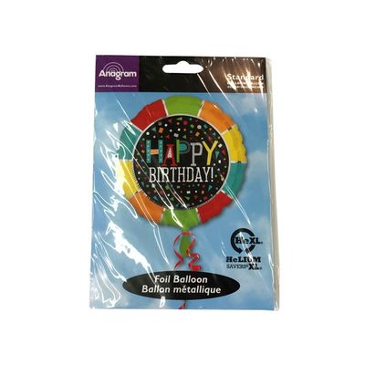 Anagram Mf 18" Happy Birthday Balloon