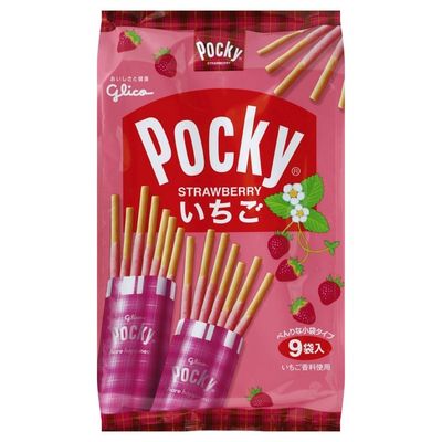 Pocky Biscuit Sticks, Strawberry