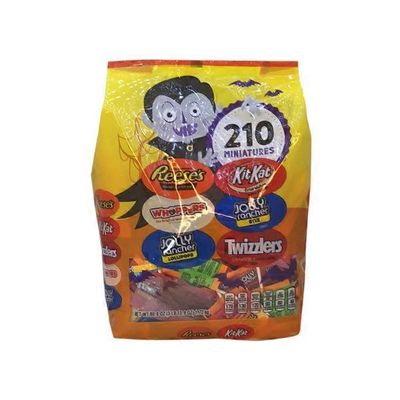 Hershey's 210 Pieces Assorted Halloween Bag Candy