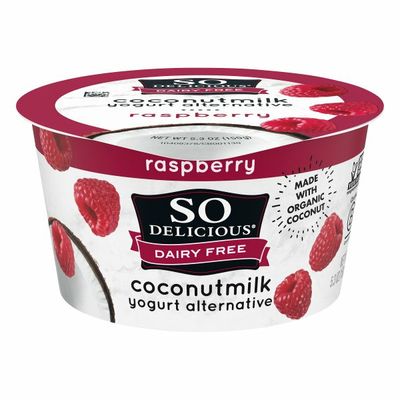 So Delicious Dairy Free Coconut Milk Raspberry