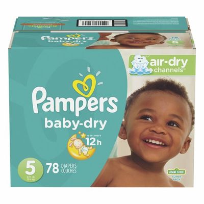 Pampers Baby Dry Diapers Size 5