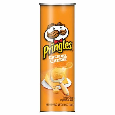 Pringles Potato Crisps Chips, Lunch Snacks, Snacks On The Go, Cheddar Cheese