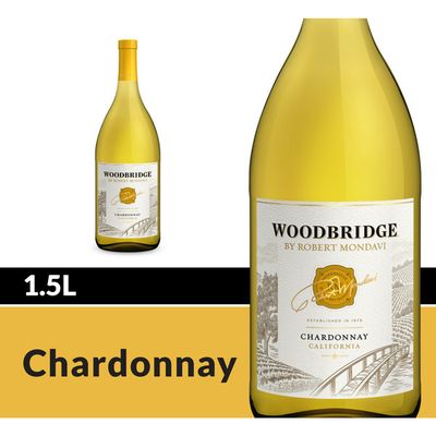 Woodbridge By Robert Mondavi Chardonnay White Wine 1 5 L Delivery Or Pickup Near Me Instacart