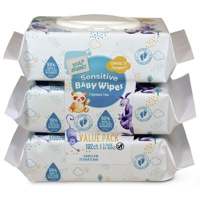 Little Journey Sensitive Baby Wipes